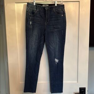 Wit & Wisdom Blue Straight Leg Jeans